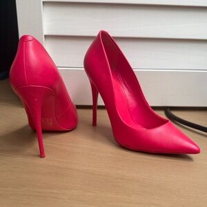Aldo Vibrant Pink Pointed-Toe Stiletto Pumps